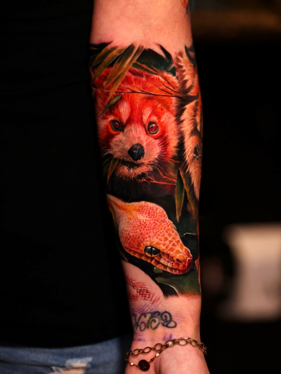 Tattoo by @brandonsontag — realism, dotwork