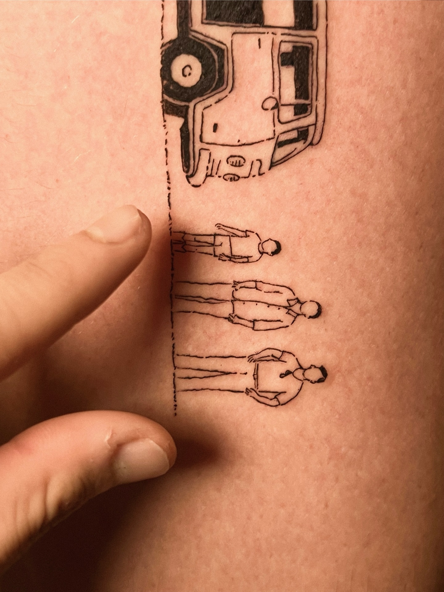 Tattoo by @555museum — black_and_grey