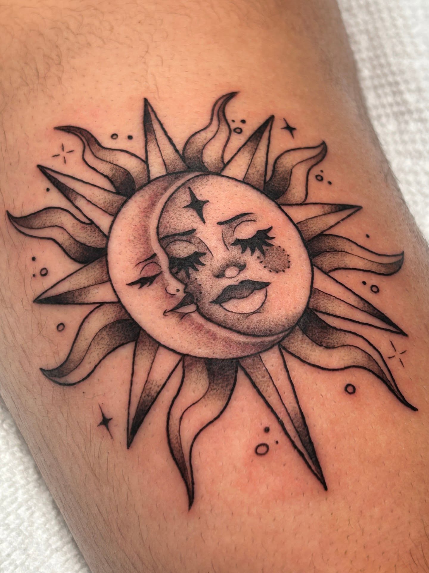 Tattoo by @chloemarietattoos โ black_and_grey, realism