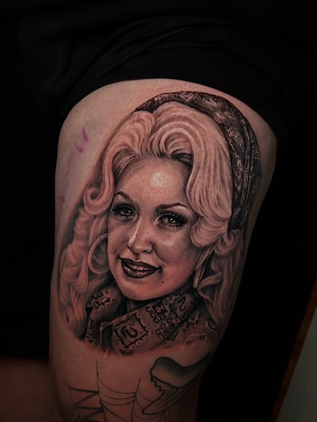 Tattoo work at Middle Tennessee Tattoo Expo 2026