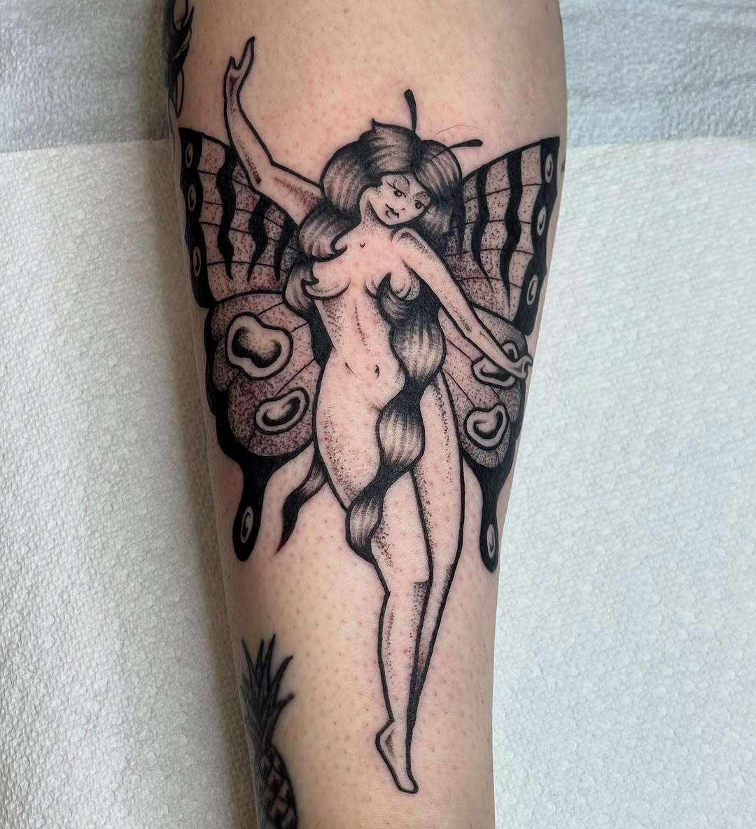 Tattoo by @brandimarietattoo — american_traditional, dotwork