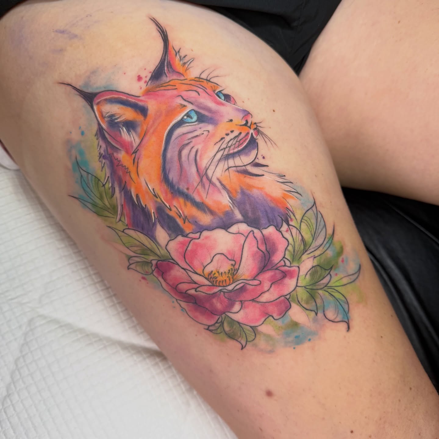 Tattoo by Dani Fried Tattoos, Des Moines, IA
