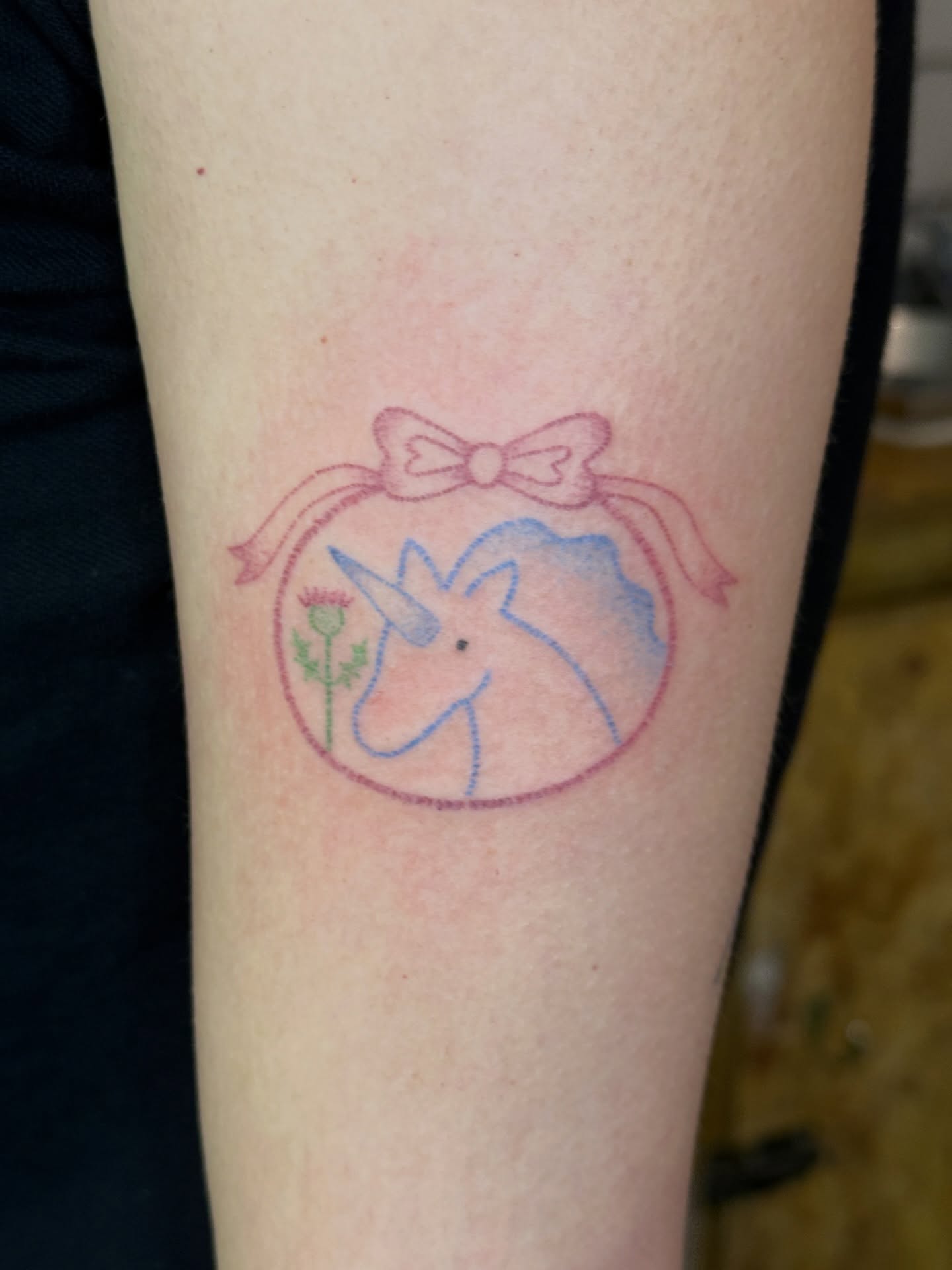 Tattoo by @alicexgreen — watercolor