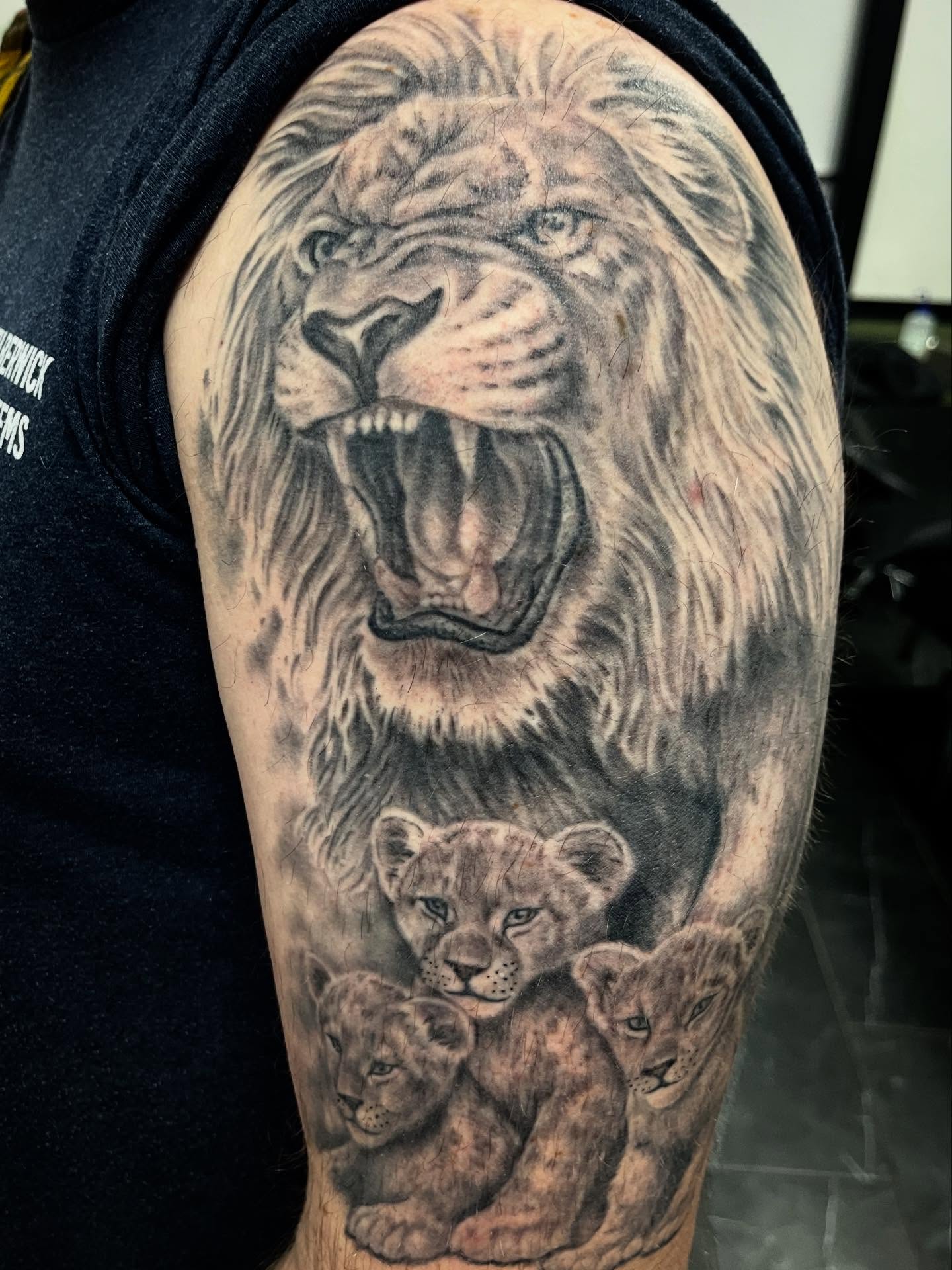 Tattoo by @3rdeyetattoo_artgallery — realism, black_and_grey