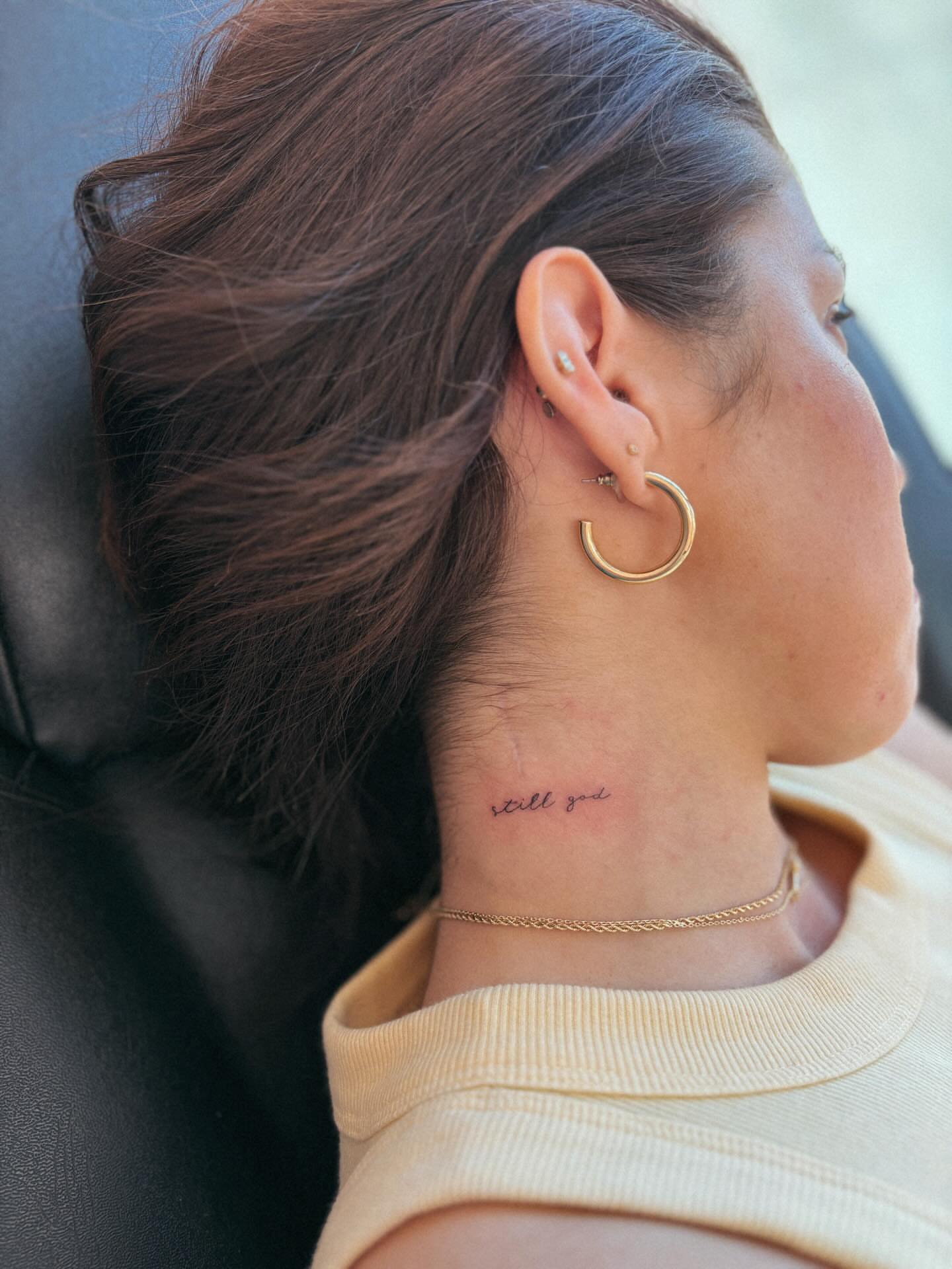 Tattoo by @littlelinesbyal — lettering_script