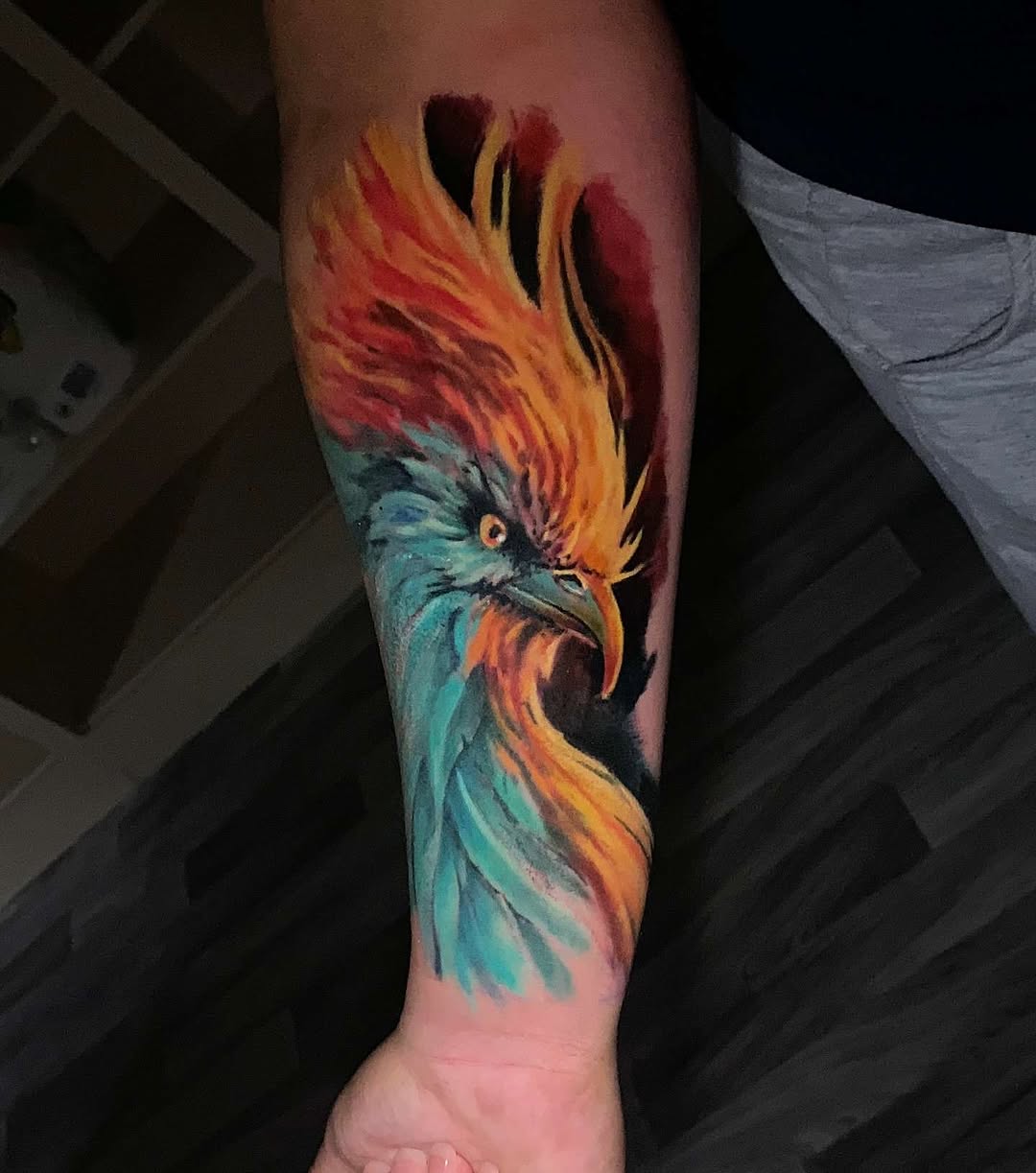 Tattoo by @slydavis_tattoos — realism, trash_polka