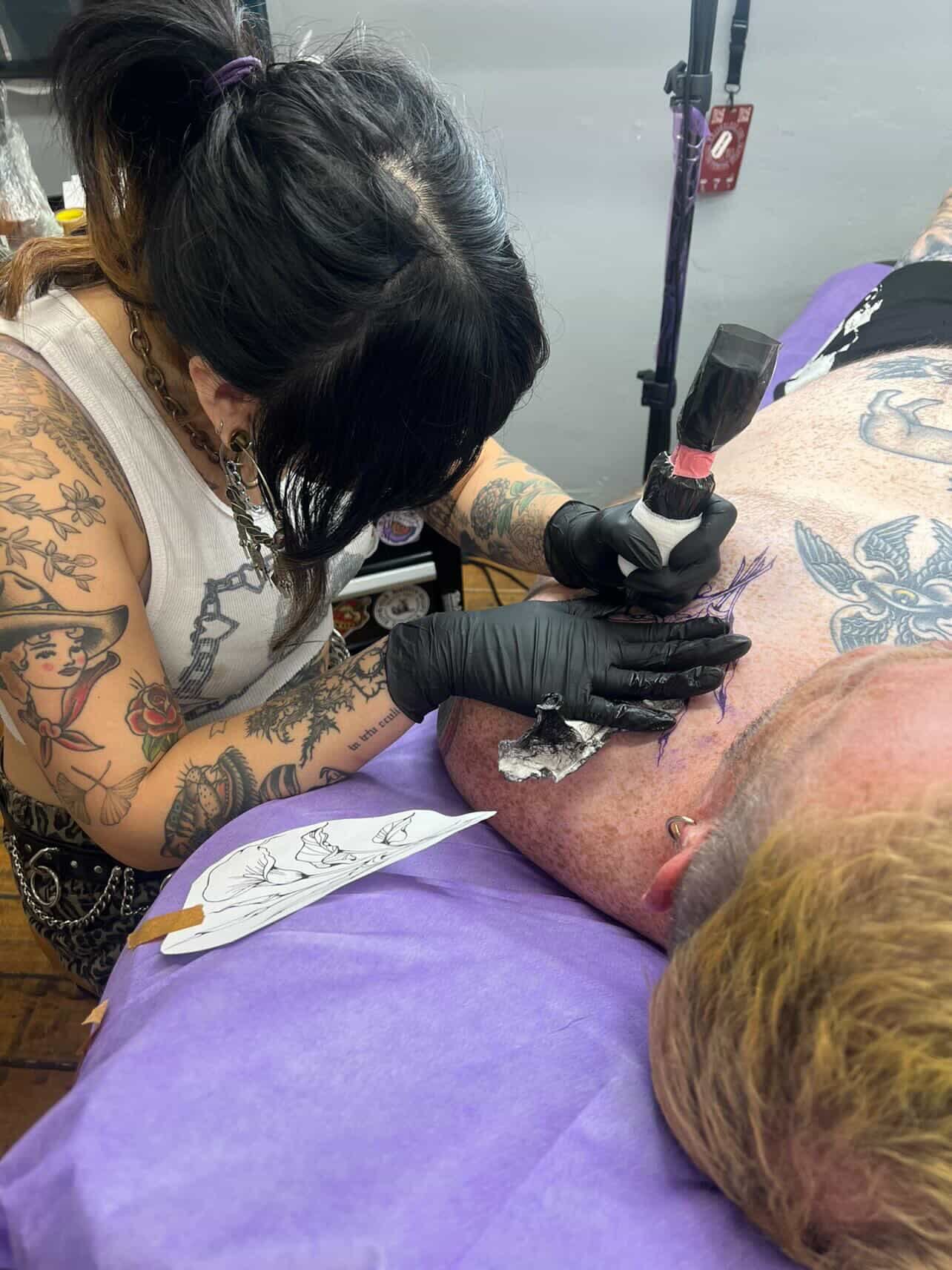 Tattoo by @pineneedlestattoo — american_traditional