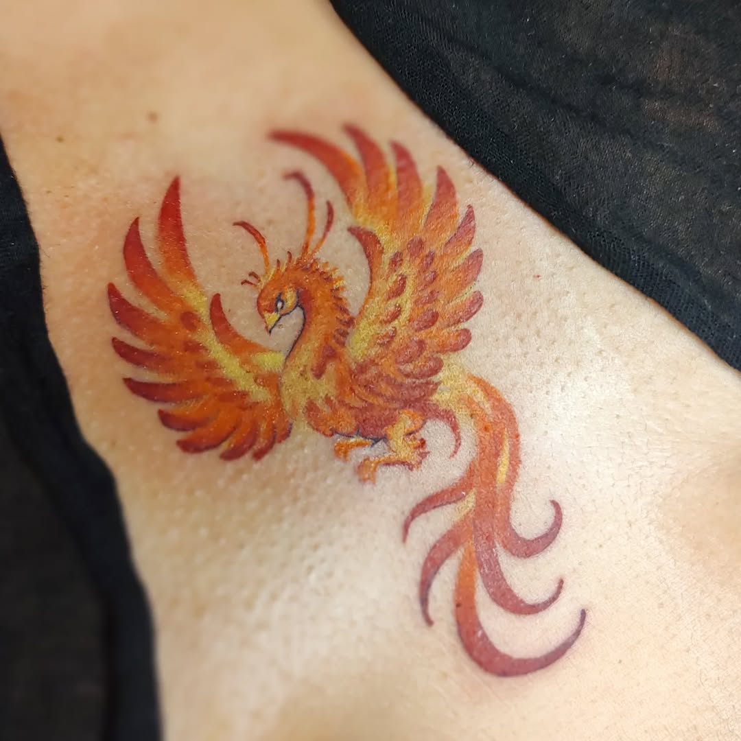 Tattoo by @jen_ink — realism, watercolor