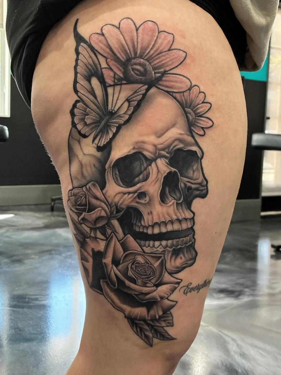 Tattoo by @silfiesadam — realism, black_and_grey