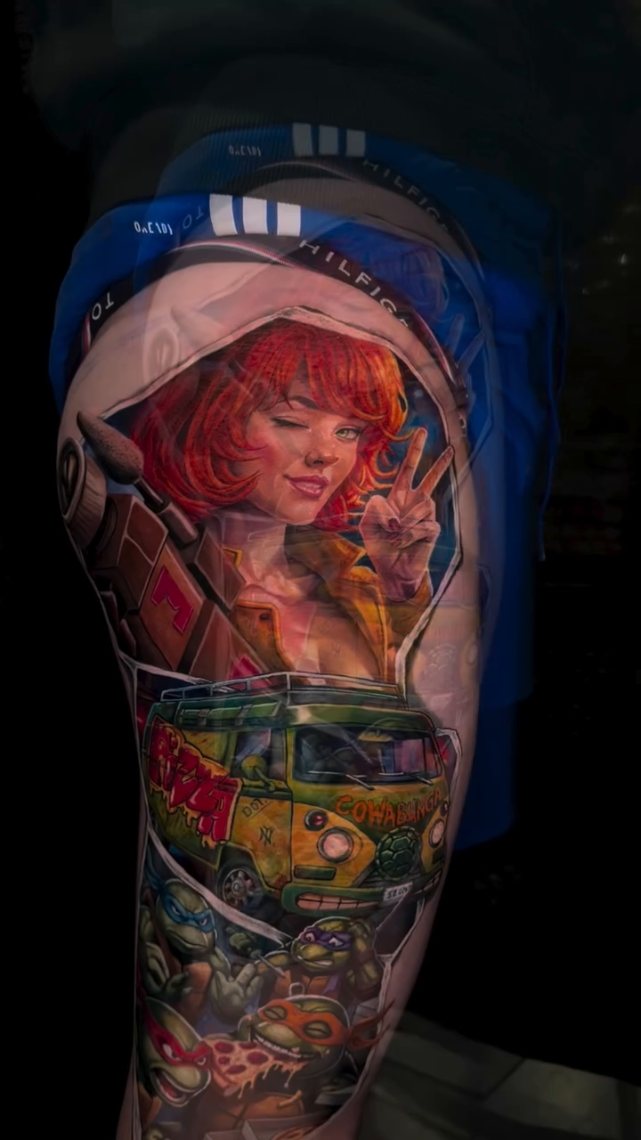 Tattoo work at Hell City Tattoo Festival – Columbus 2026