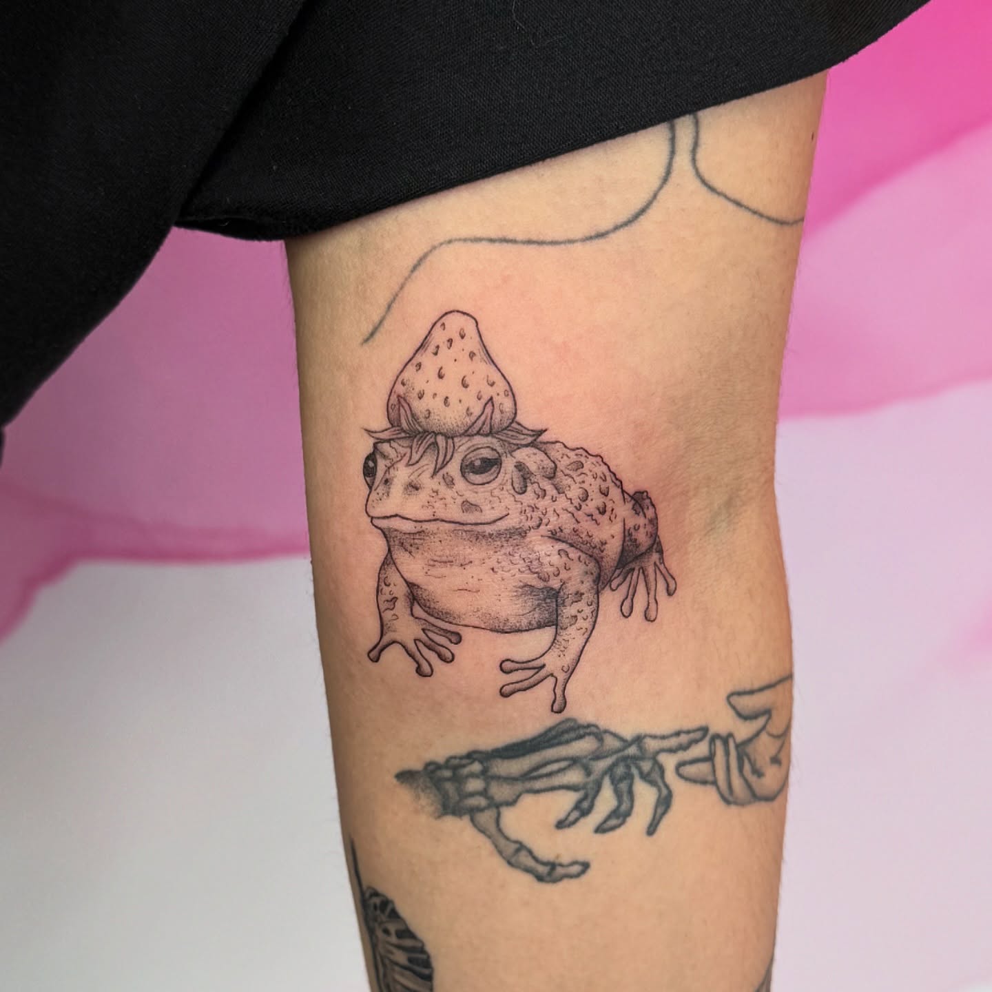 Tattoo by @bambi.brows β dotwork