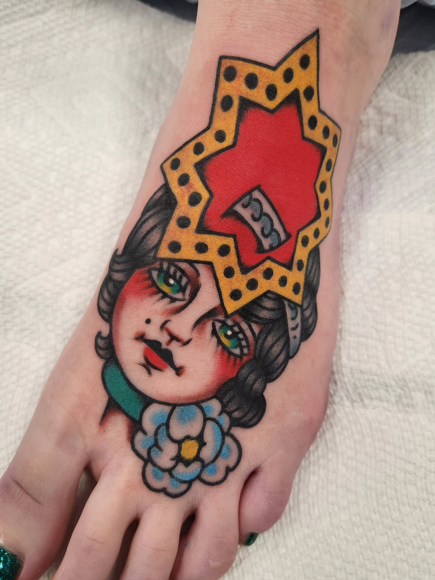 Tattoo by @fantasytattooco — american_traditional
