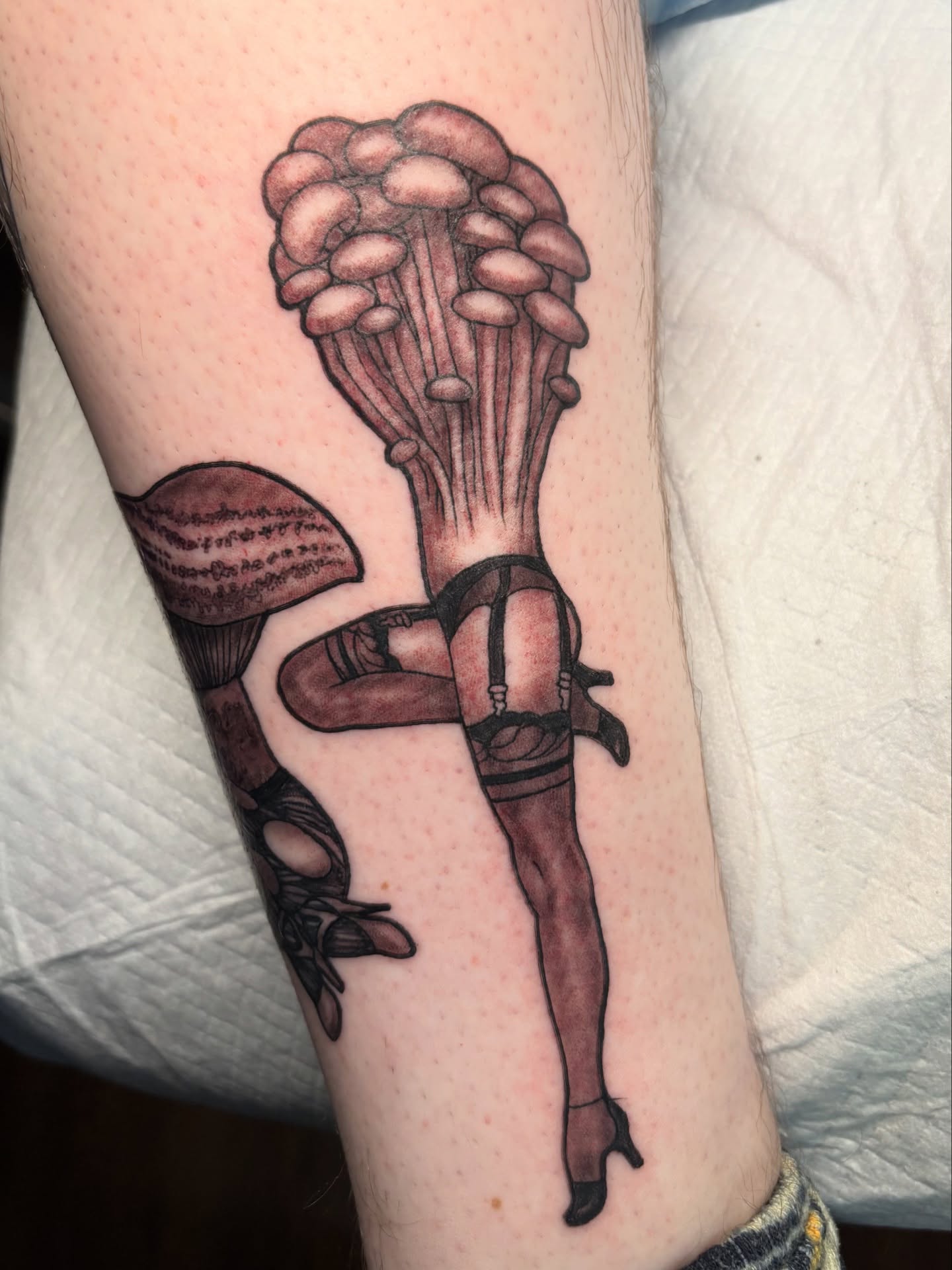 Tattoo by @adammillertattoos — black_and_grey