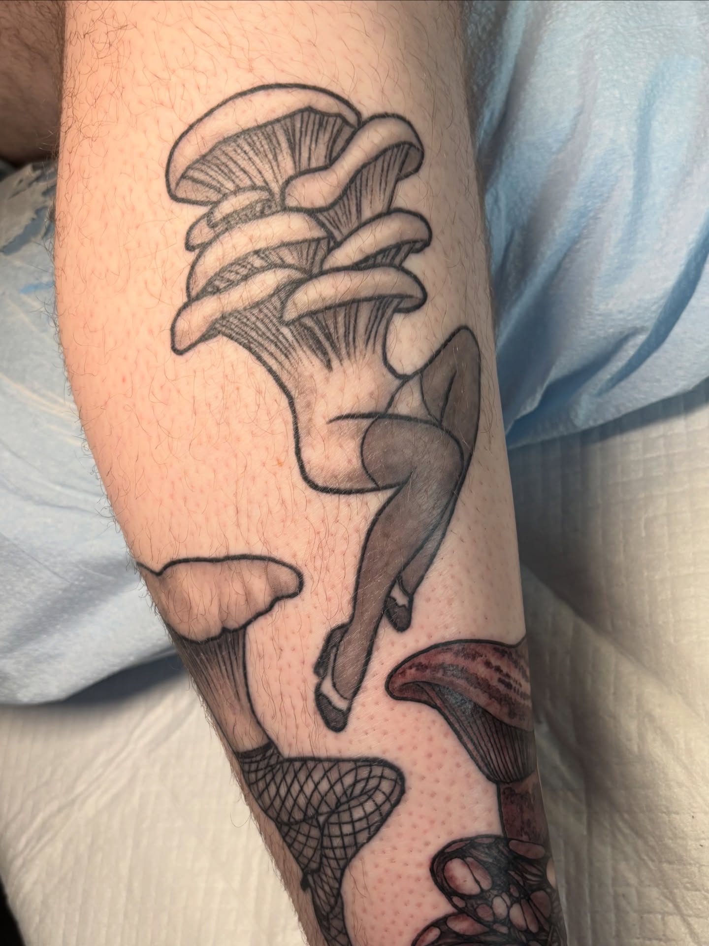 Tattoo by @adammillertattoos — black_and_grey