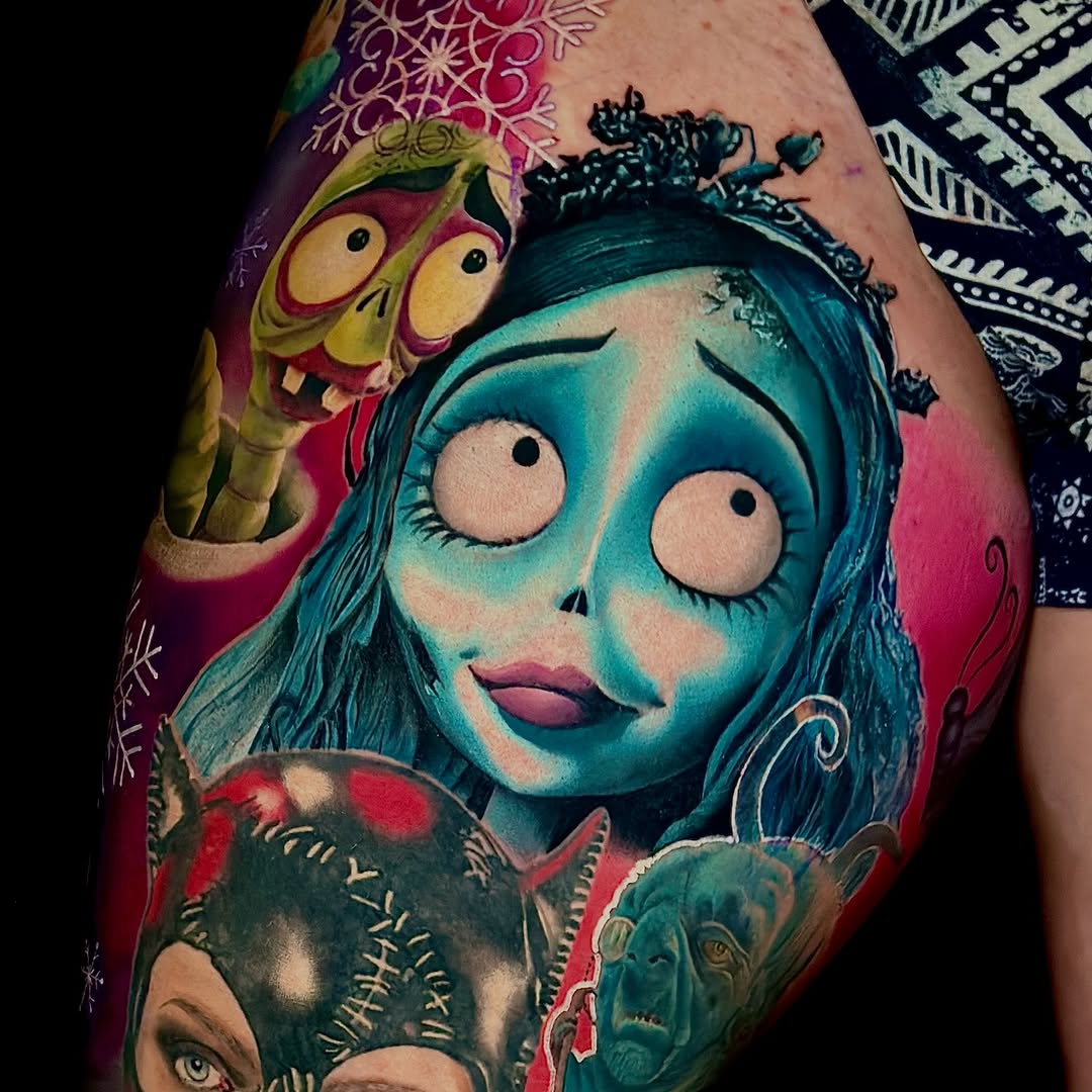 Tattoo by @kevin_bradleyjr — anime, realism