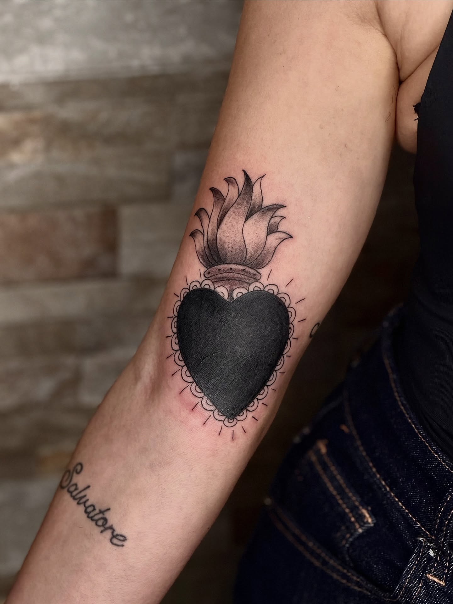 Tattoo by @ferraratattooo — black_and_grey