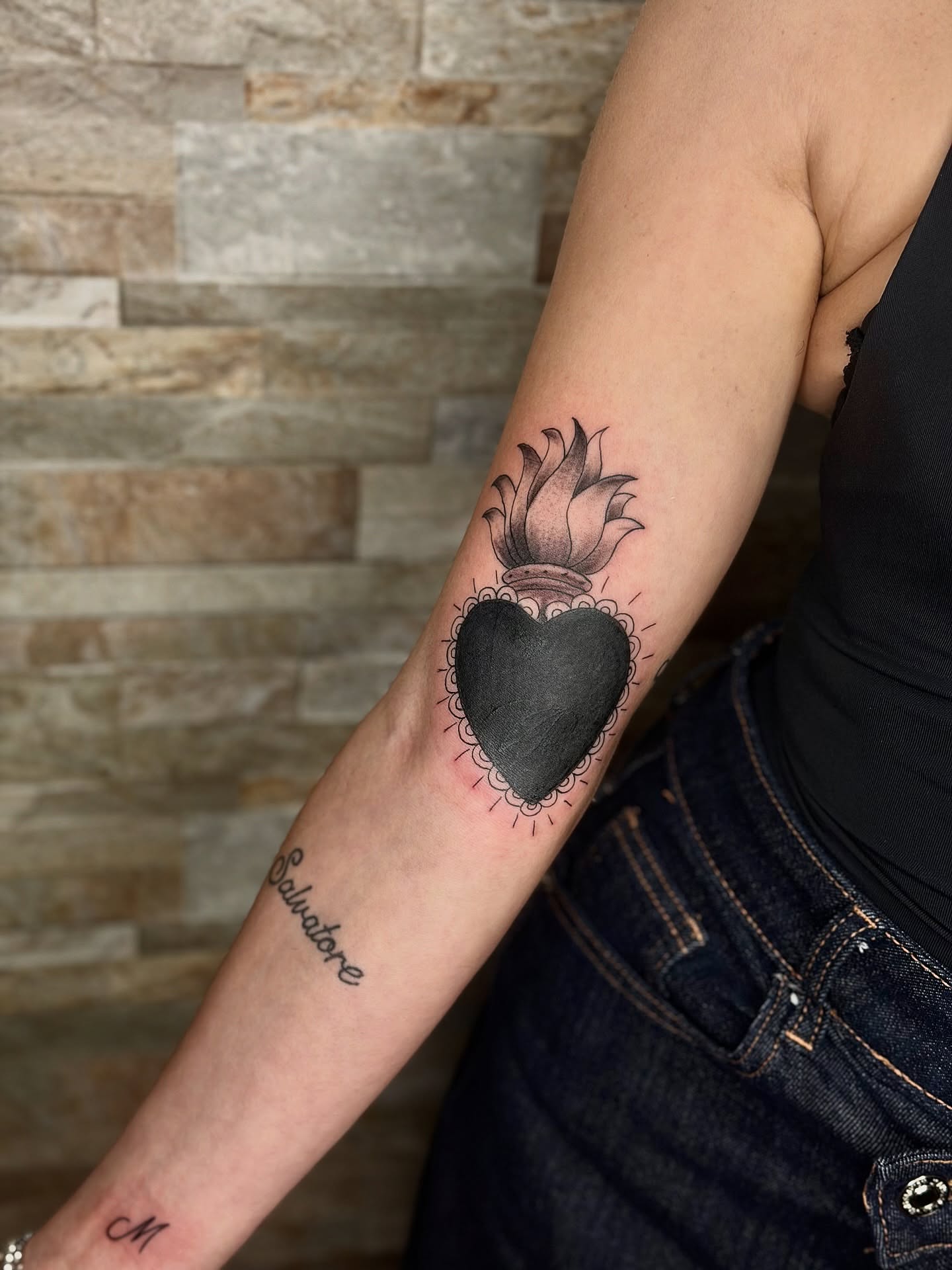 Tattoo by @ferraratattooo — black_and_grey