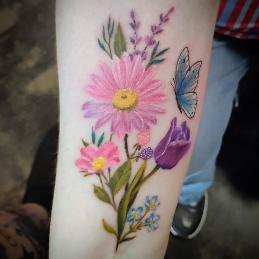 Tattoo by @jasonhondo — watercolor