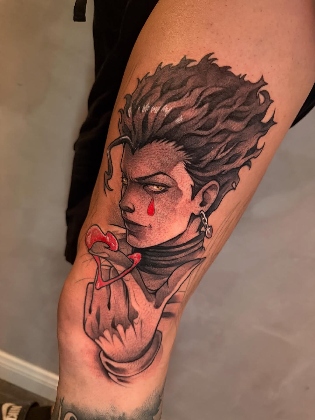 Tattoo by @emi_inks — realism, anime
