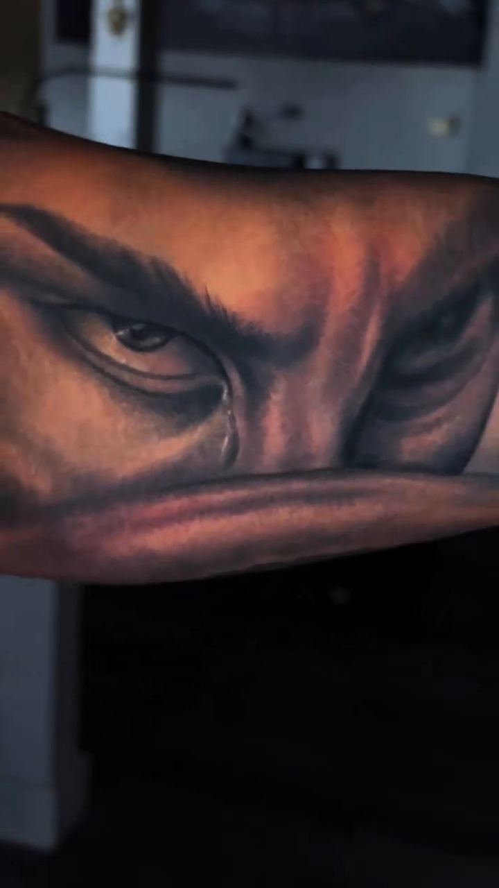 Tattoo by @davehatelovetattoo — realism, black_and_grey
