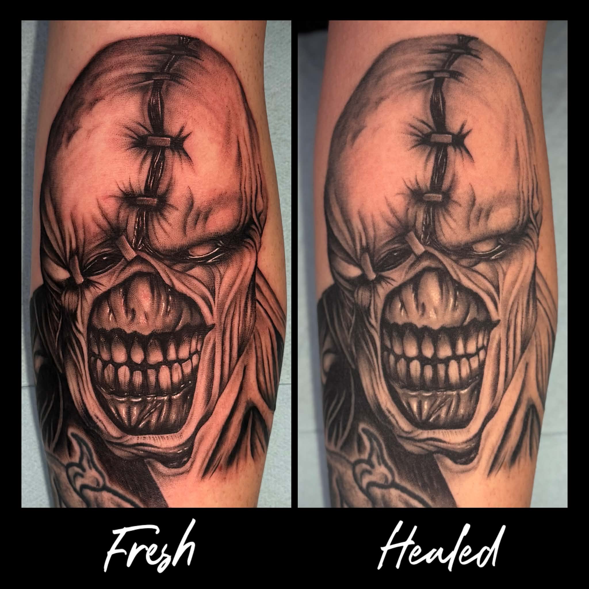 Tattoo by @webbz_tattoos — dark_realism