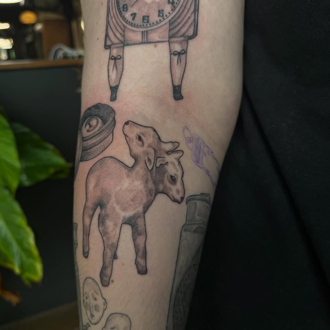 Tattoo by @corttattoos β realism, black_and_grey