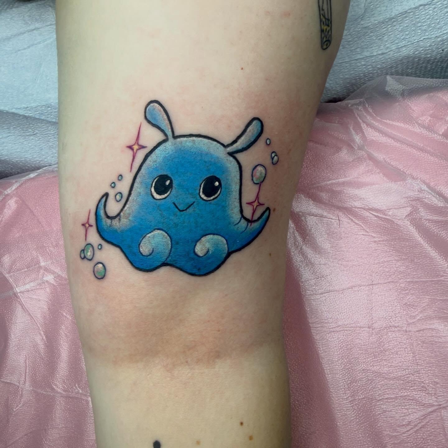 Octopus dotwork tattoo on the forearm by Bry