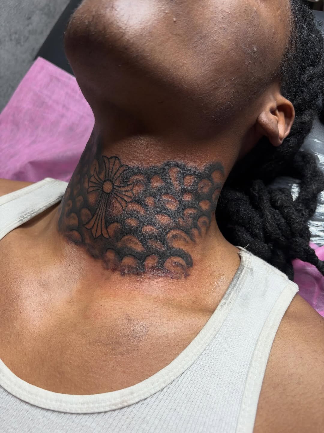 Tattoo by @barb_inks — blackwork, geometric