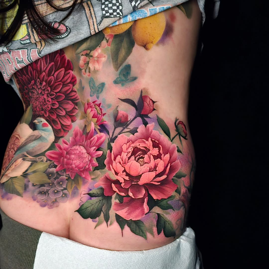 Tattoo by @dannymadsentattoo — realism, watercolor
