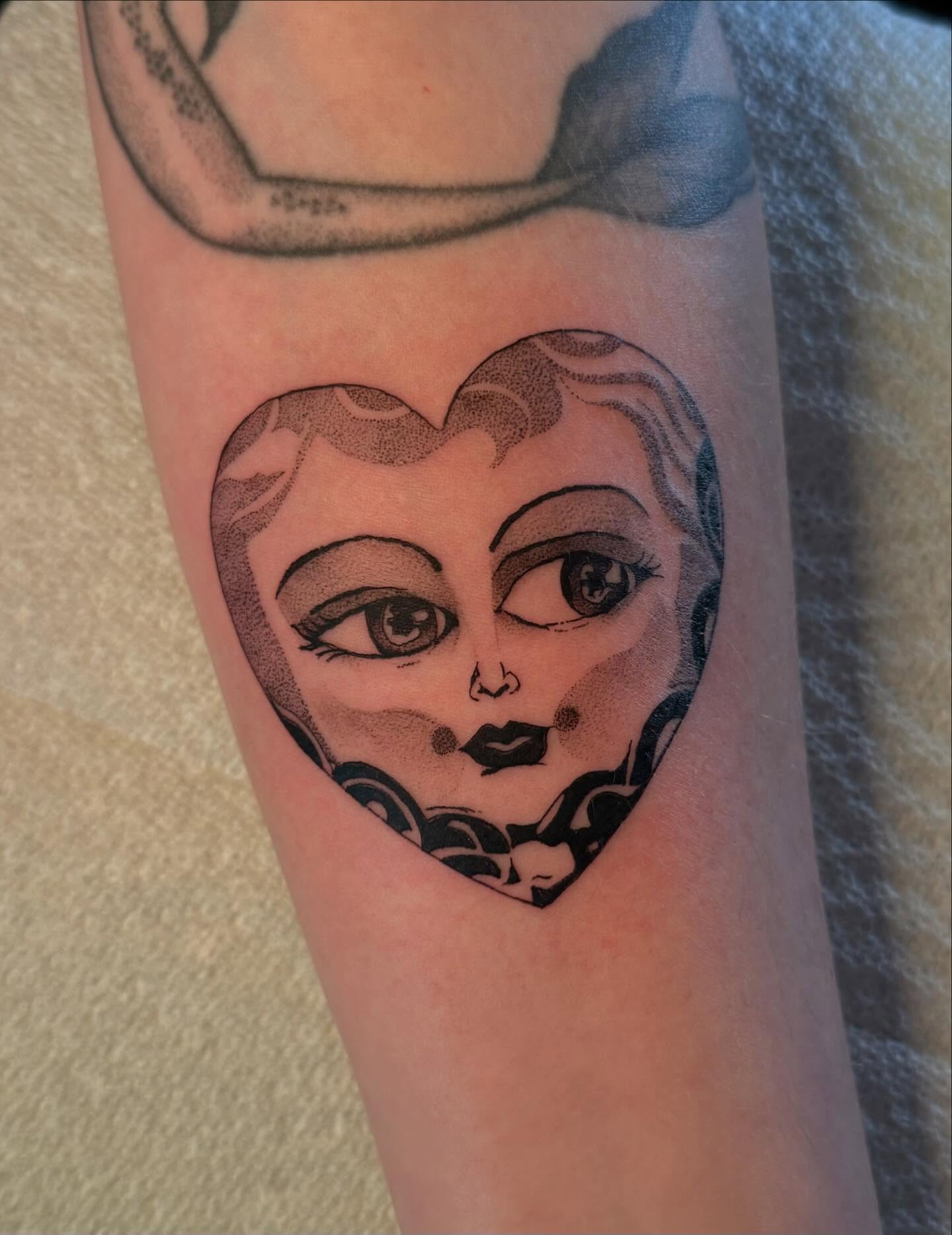 Tattoo by @juniperinkk — dotwork