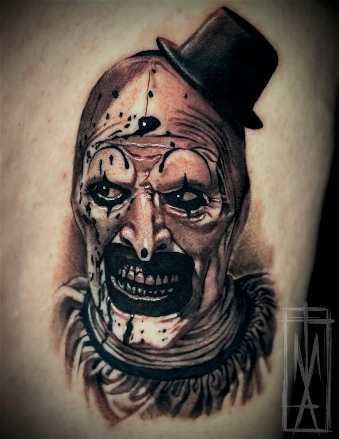 Tattoo by @tattoosbymattarguello — realism, dark_realism