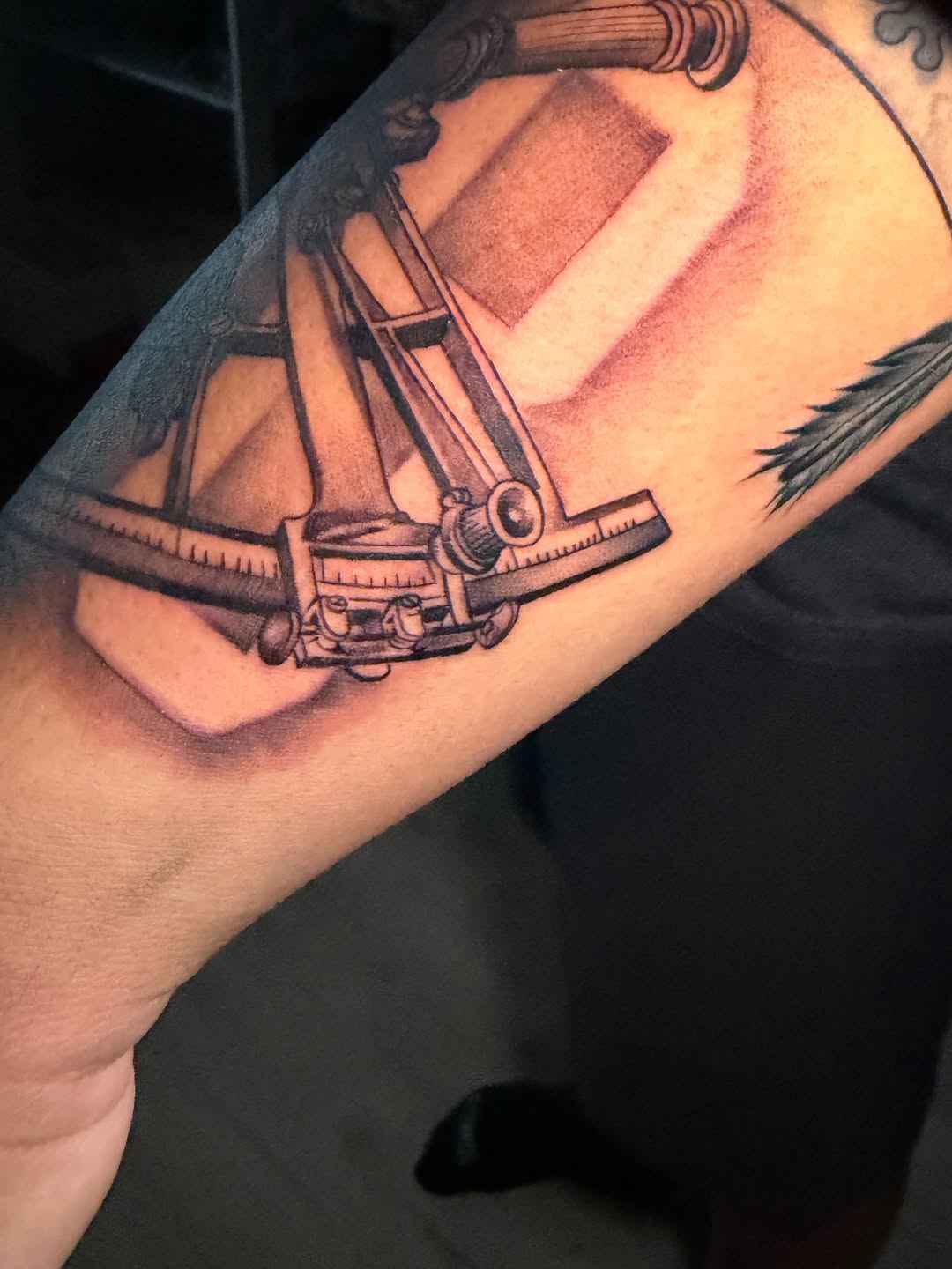 Tattoo by @dj_tattooedyou โ realism, black_and_grey