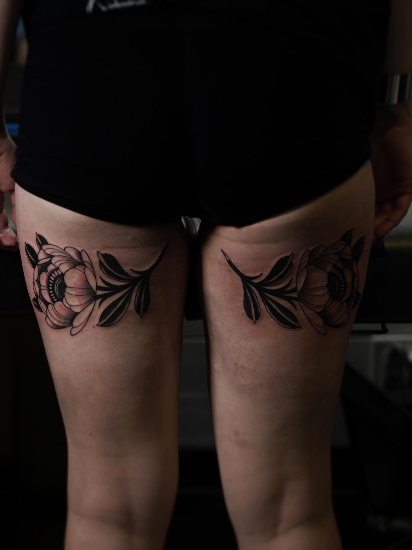 Tattoo by @joana.tattooer — black_and_grey