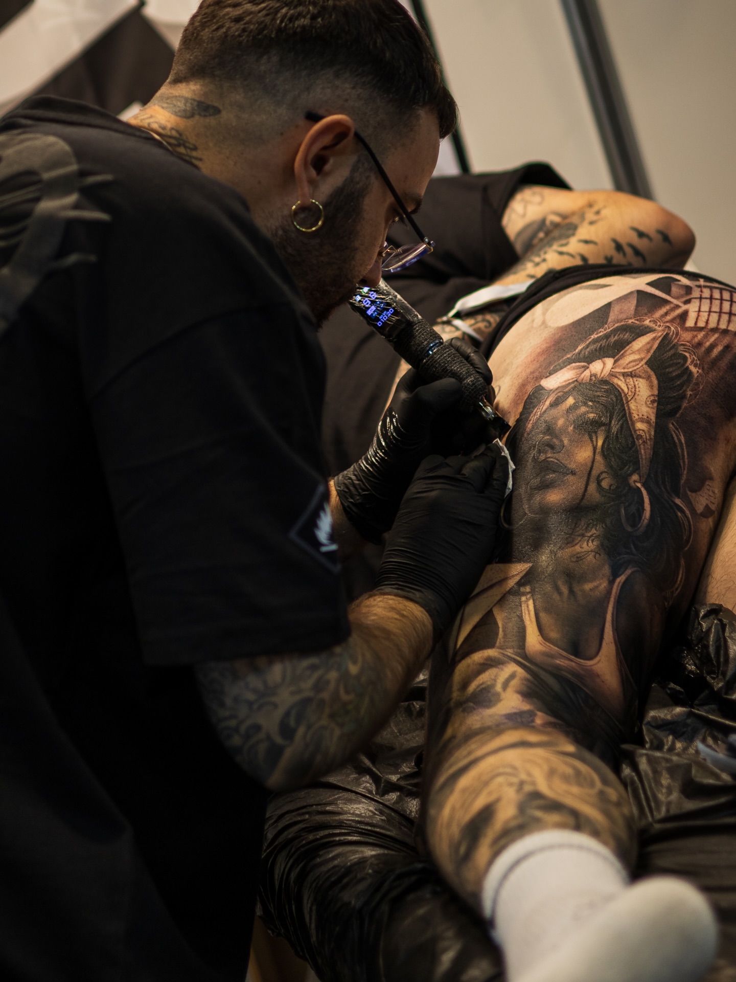 Tattoo by @salazar_ink — realism, black_and_grey