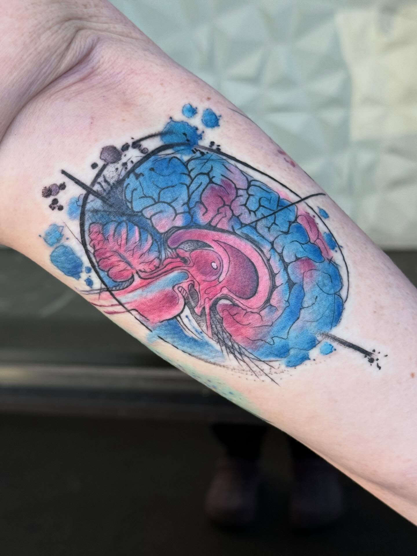 Tattoo by @trinatatuaje β watercolor