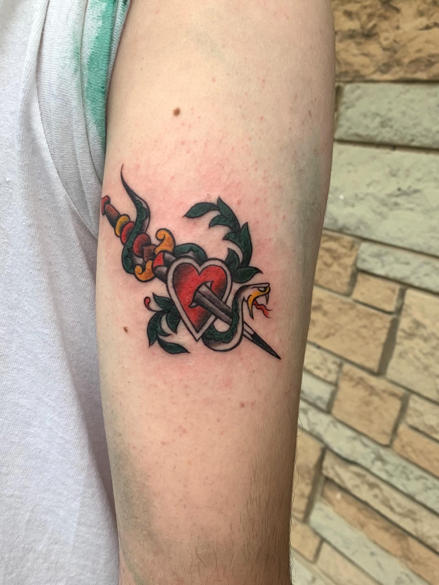 Tattoo by @beehemothtattoo โ neo_traditional