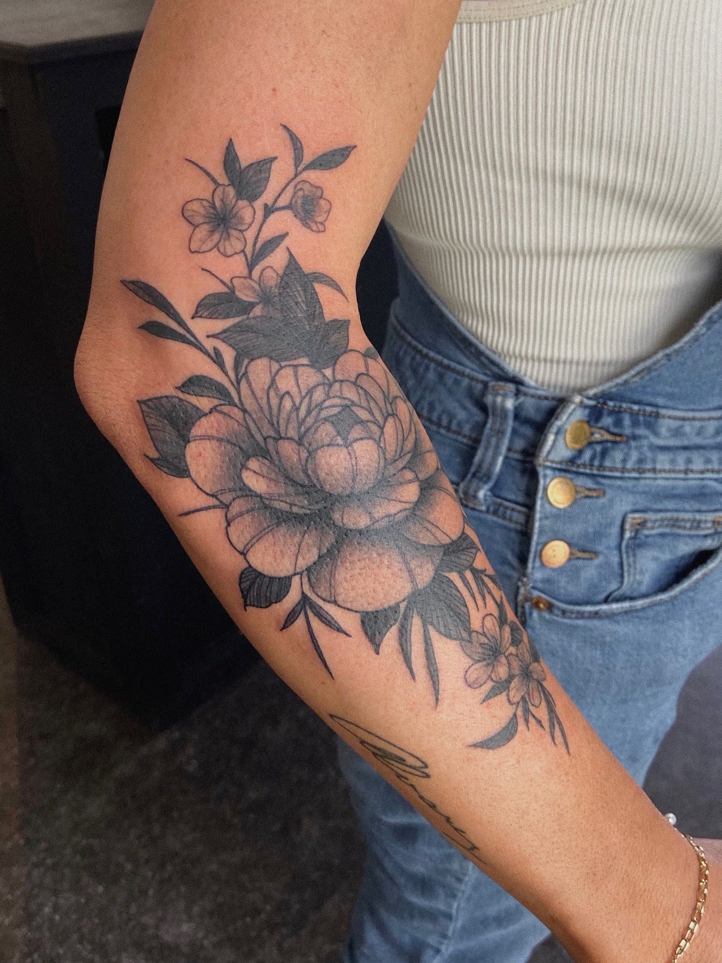 Tattoo by @clarenceworley — black_and_grey