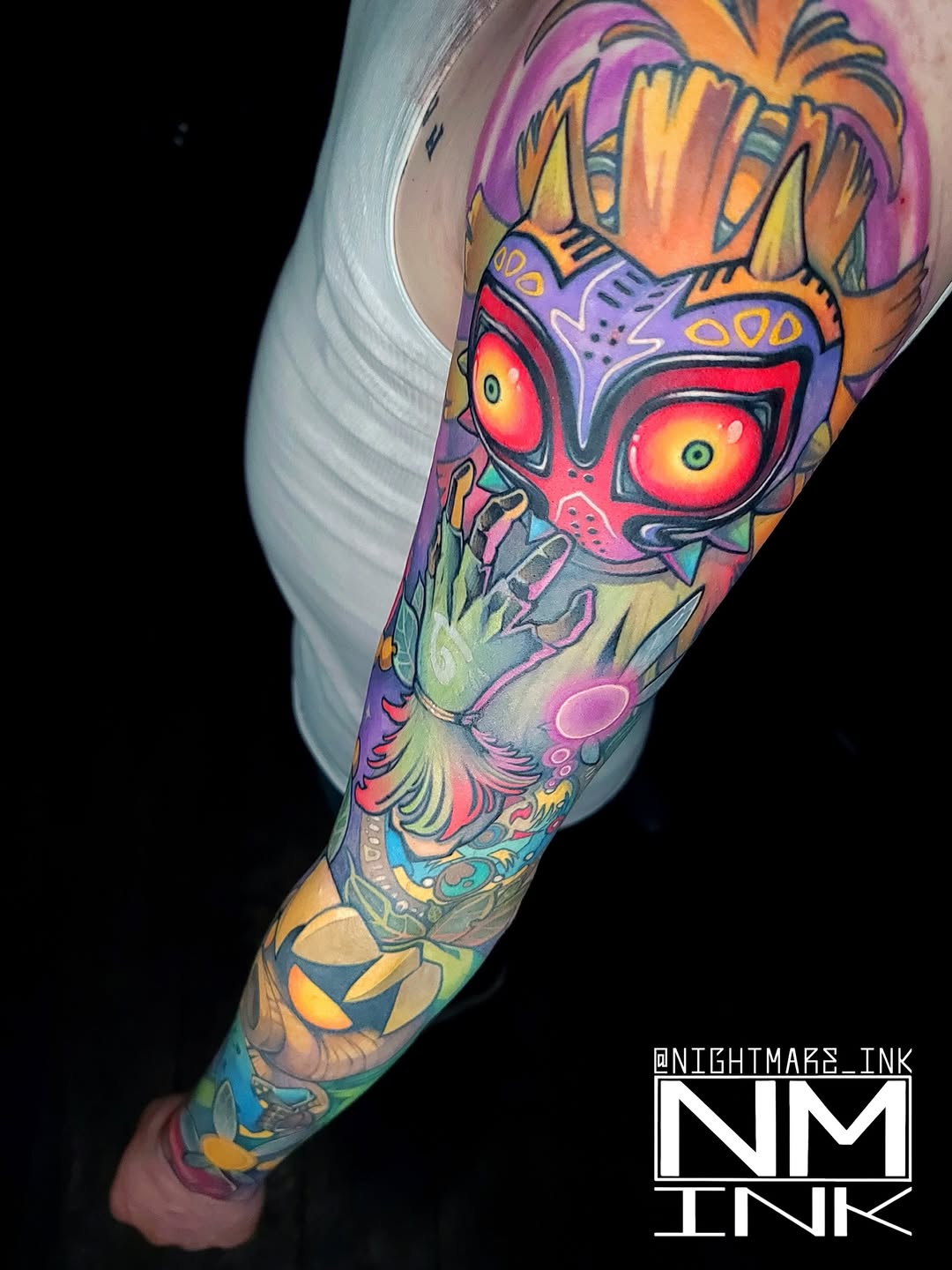 Tattoo by @nightmare_ink — new_school, anime