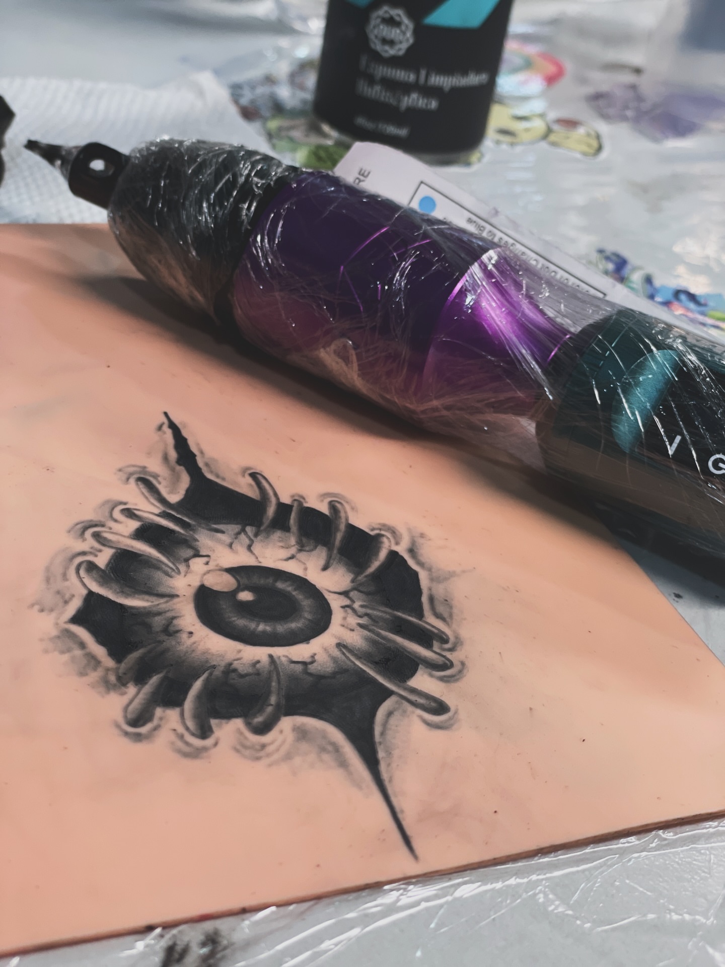 Tattoo by @terrordimensional — realism