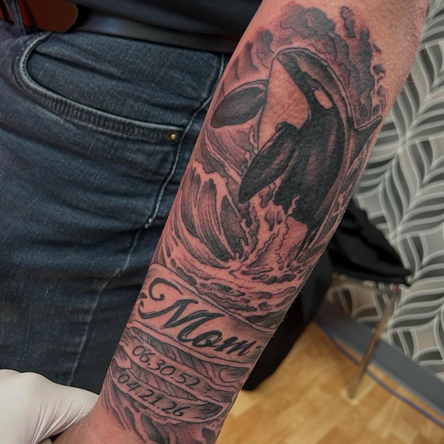 Tattoo by @chris_renaissancetattoos — black_and_grey, realism
