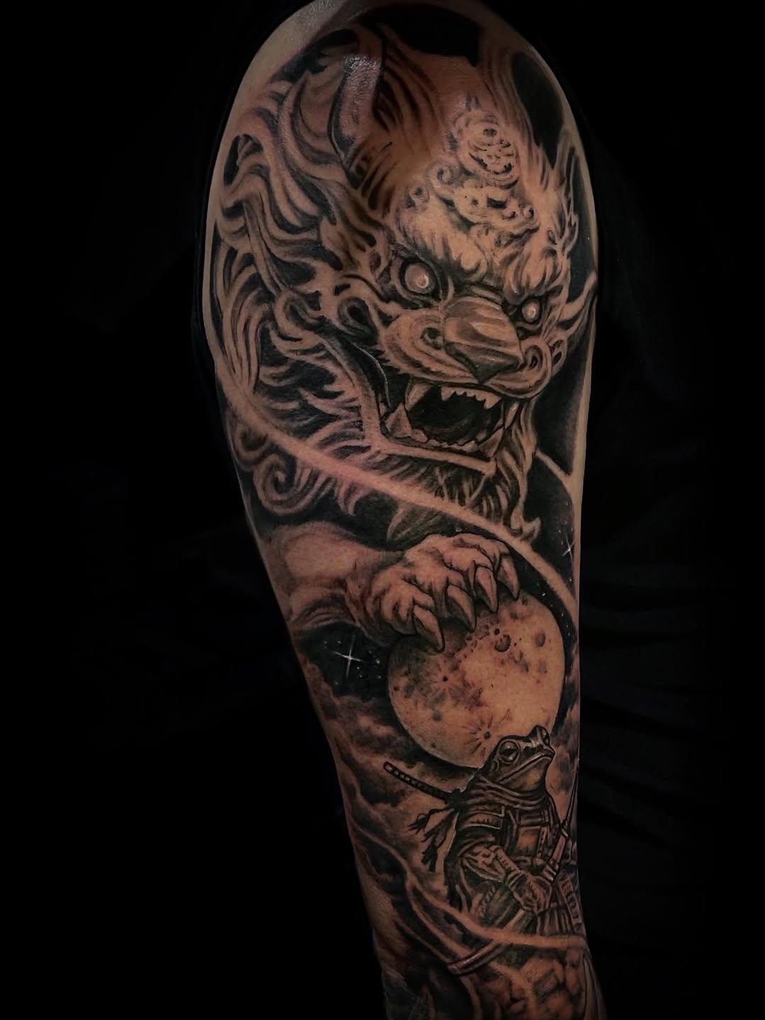 Tattoo by @greg_victory — japanese_irezumi, realism