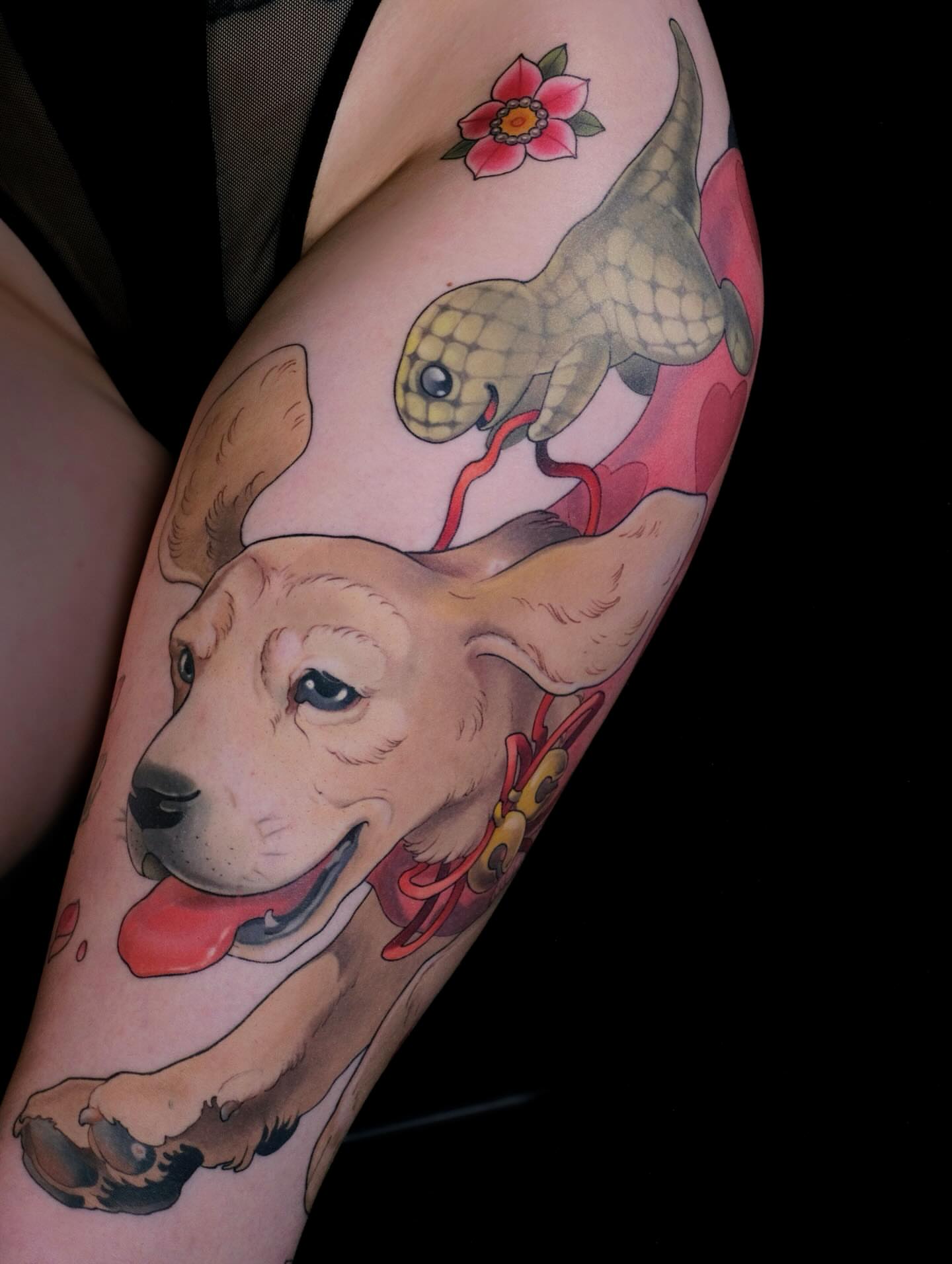 Tattoo by @annineva — american_traditional, realism