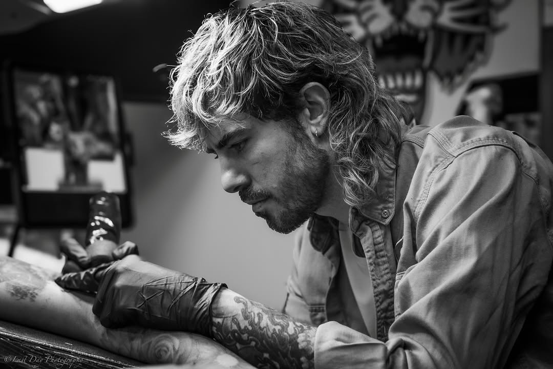 Tattoo by @derekgtattoos — black_and_grey, realism