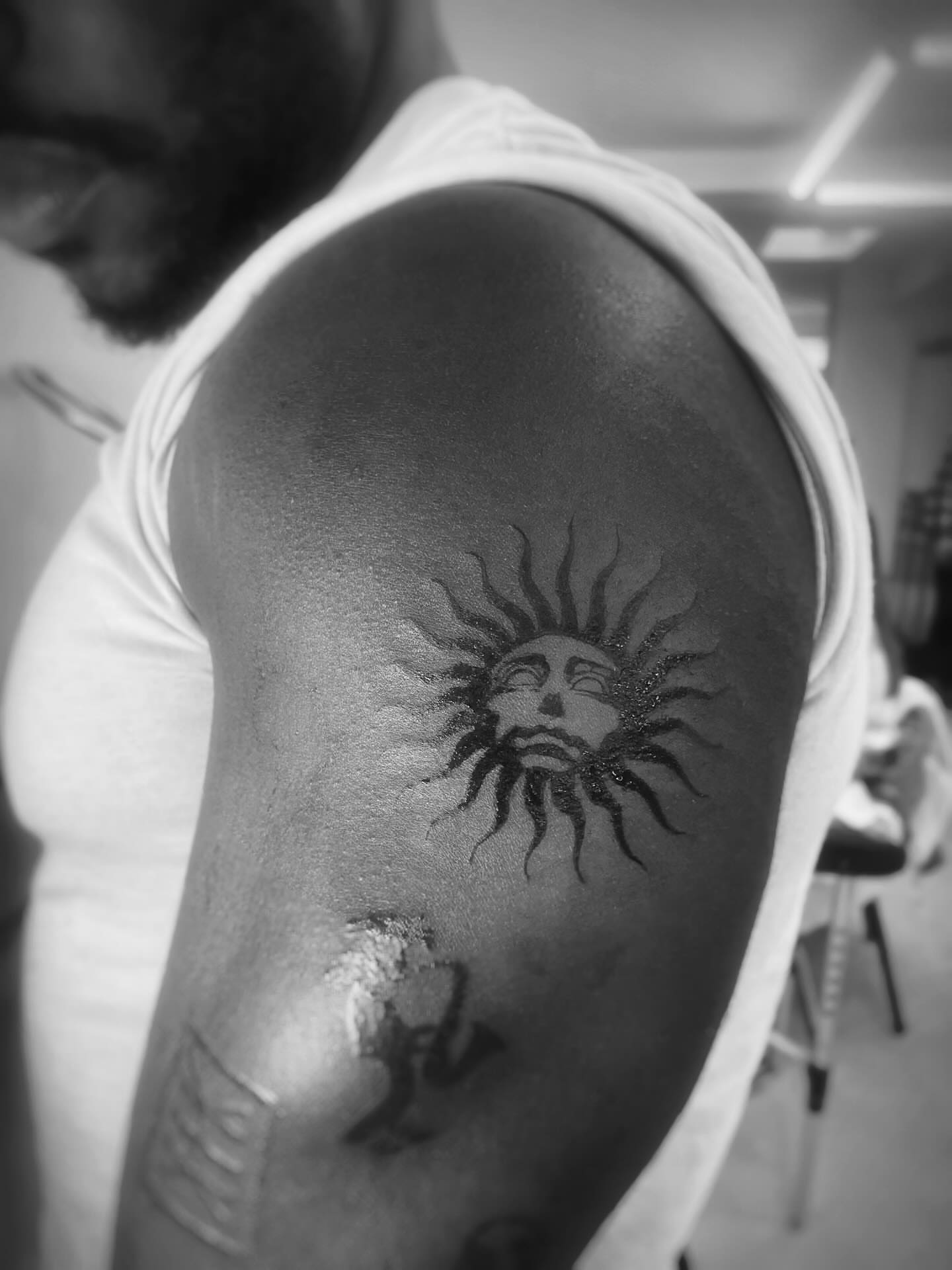Tattoo by @aquanoir — black_and_grey