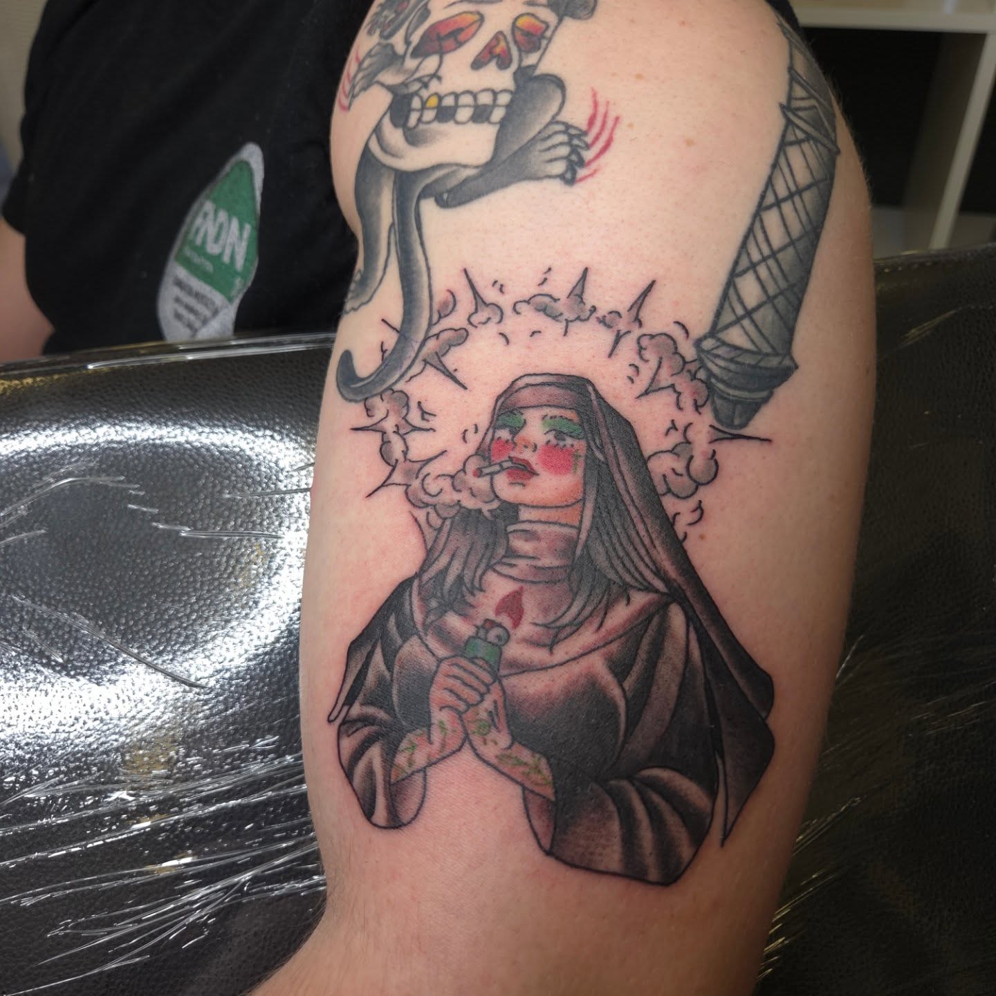 Tattoo by @buktat2 — american_traditional, realism