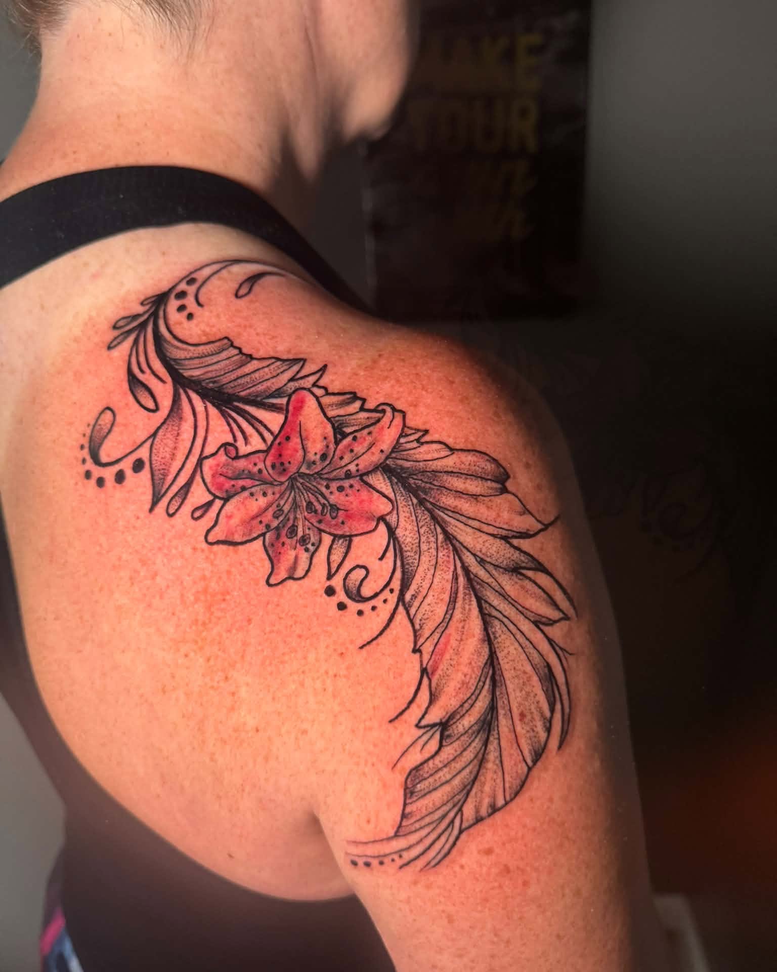 Tattoo by @catfishjimmytattoos — dotwork, realism