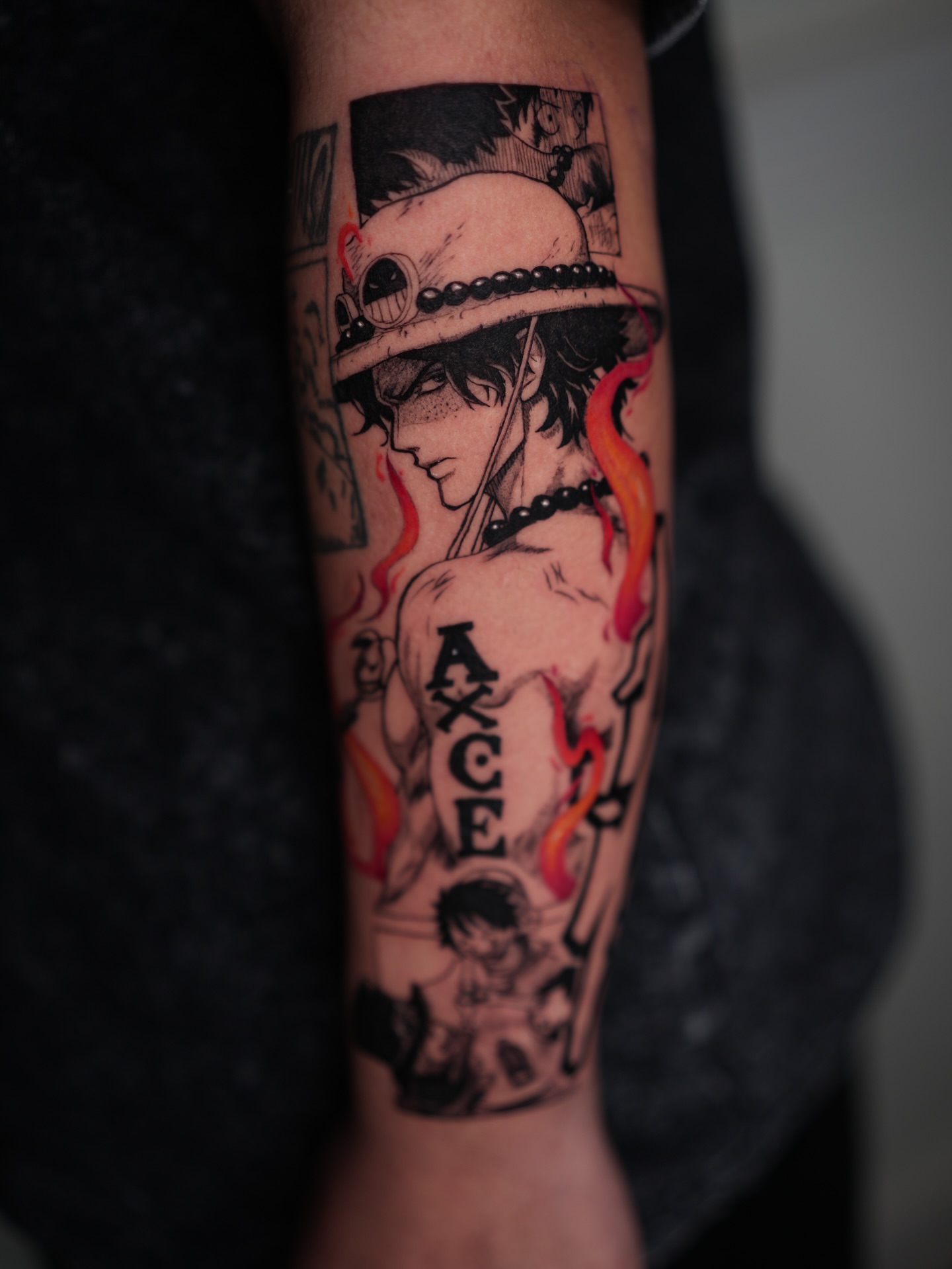 Tattoo by @cante_ink_ — anime