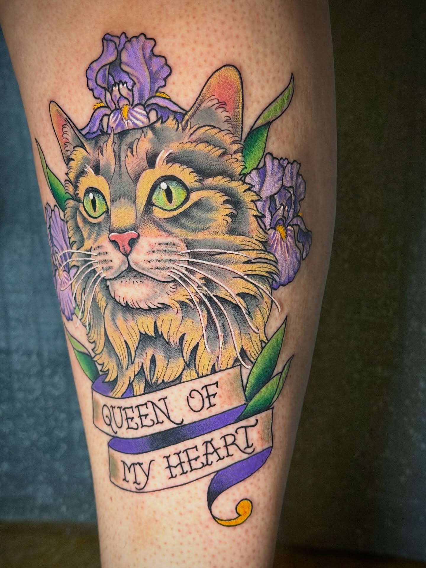 Tattoo by @scruffy_tattooer — realism, dotwork