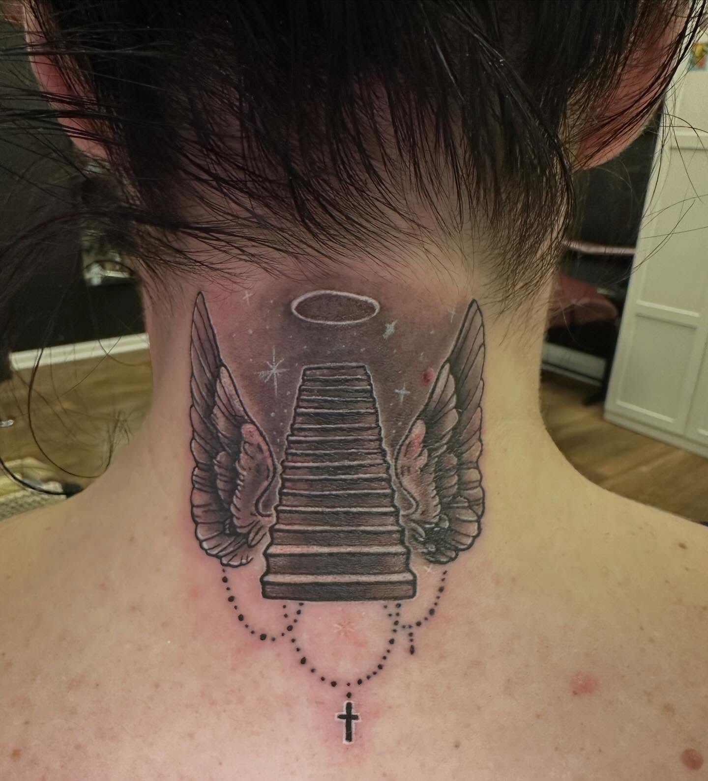 Tattoo by @tattoosbydanimarie — dotwork, realism