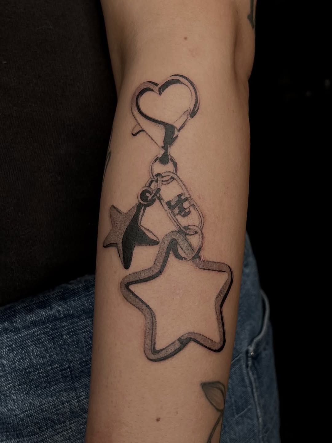 Tattoo by @carrotstabz — fine_line, black_and_grey
